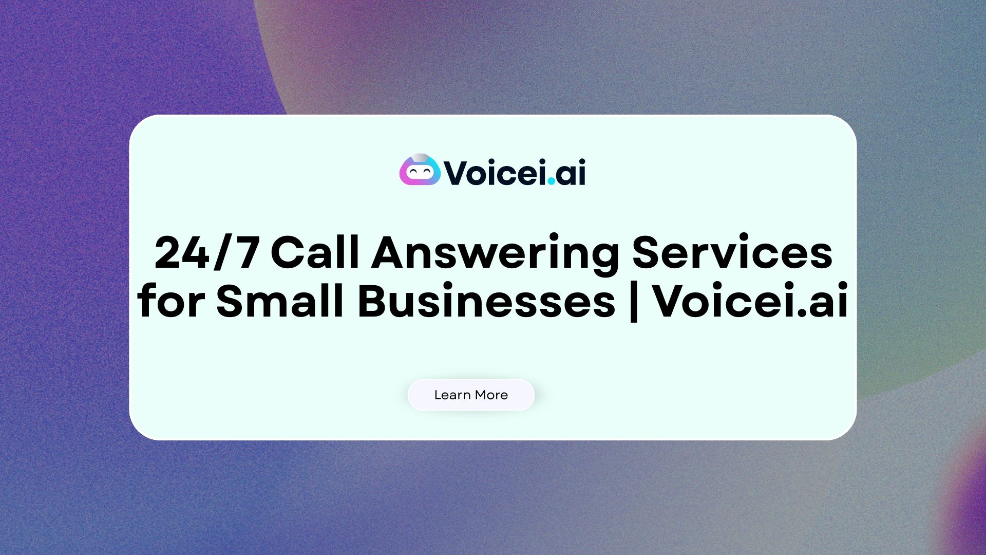 24/7 Call Answering Services for Small Businesses | Voicei.ai