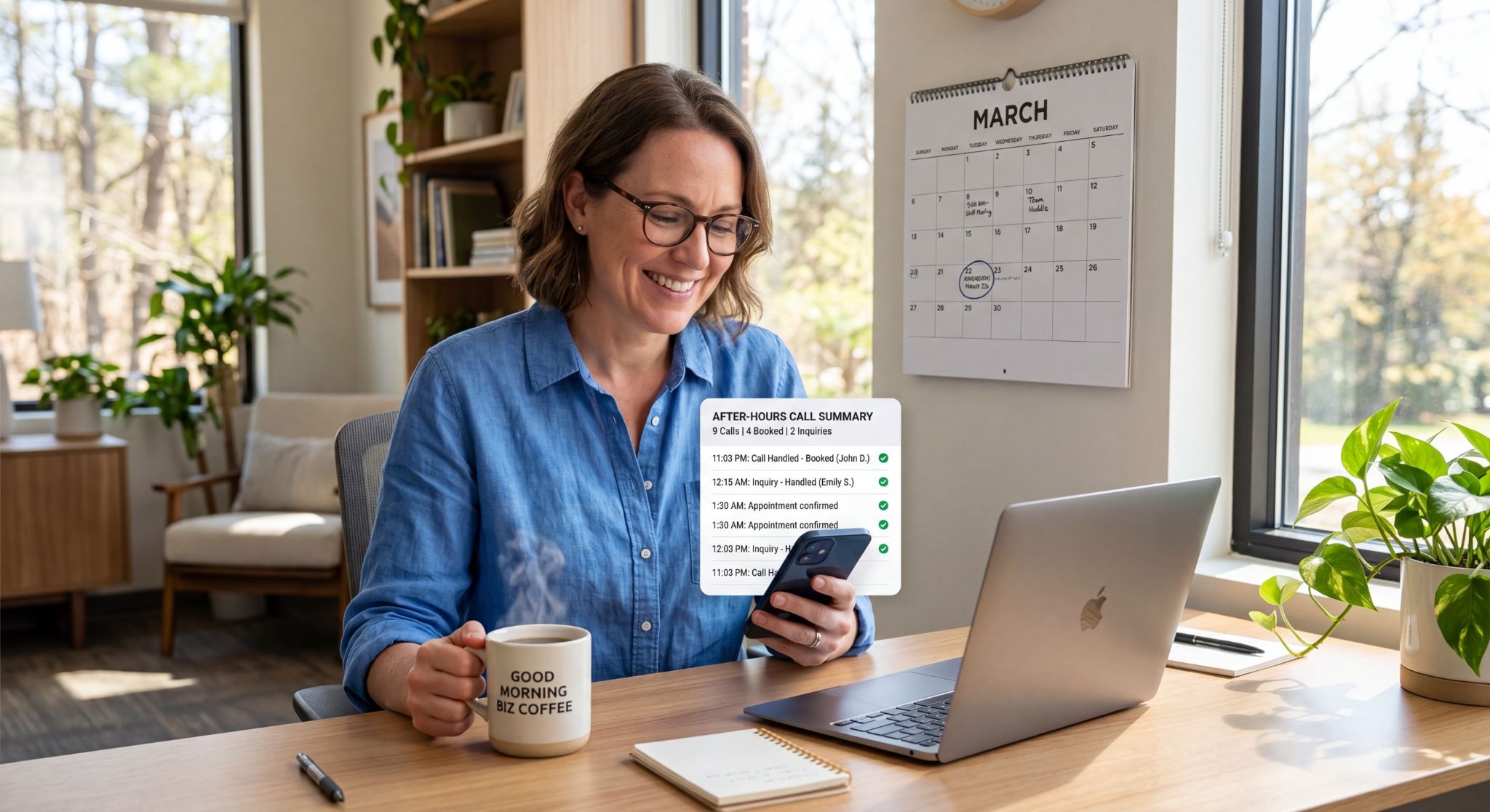 Comparison of after-hours call handling methods: personal cell phone vs answering service vs AI receptionist